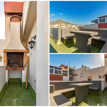 Lägenhet Spacious Penthouse Palmeras Ocean View 300 M To The *